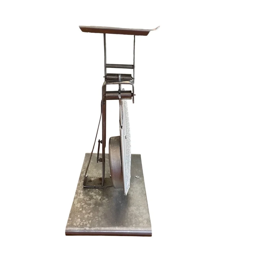 Vintage Hamilton No. 16 Postal Scale Metal Mechanical Desktop Mail Scale Retro